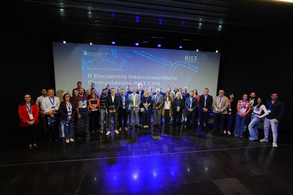 Group photo of flagship projects at the 2nd RIS3CAN Meeting